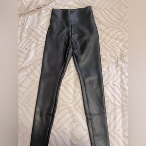 Express faux leather leggings size XS